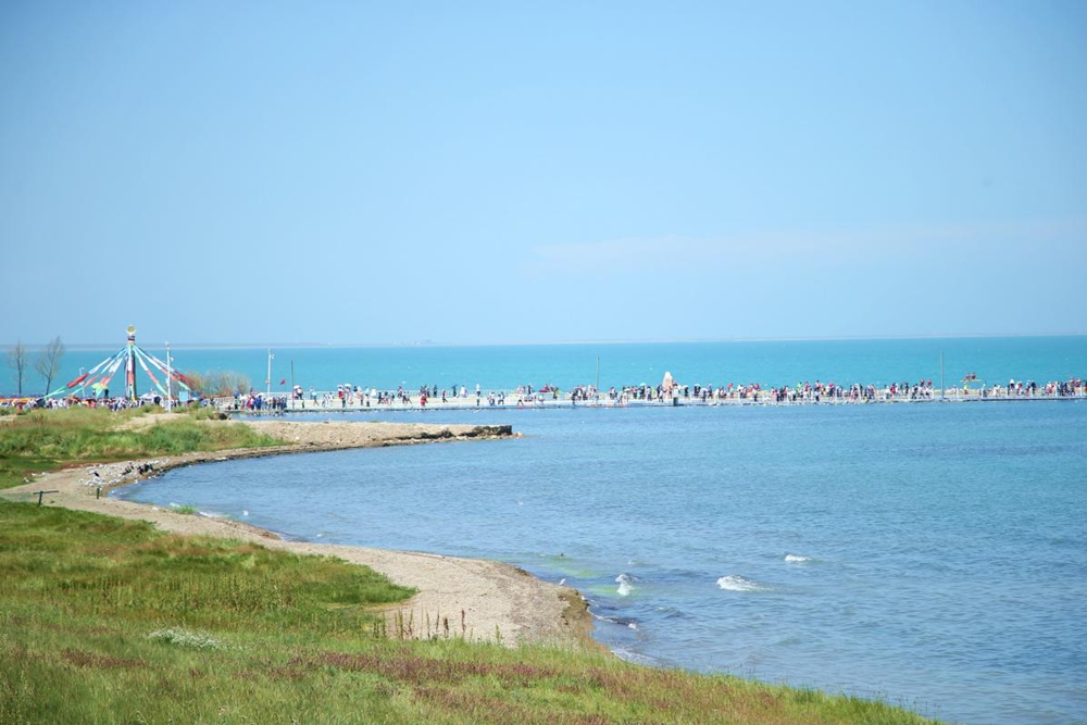 水碧天藍，青海湖秋光正好